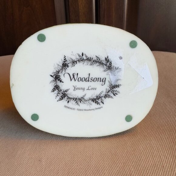 2002 Demdaco Woodsong Young Love Fox Figurine 5 1/2” - Picture 4 of 4